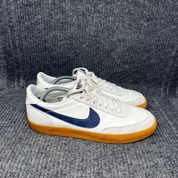Nike Killshot 2 Leather Midnight Navy Beige Gum Shoes Mens Size 10.5 432997-107 - Picture 1 of 8